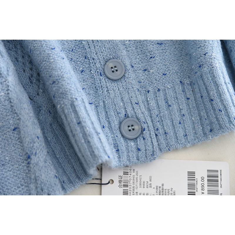 B230 Cardigan len mỏng xuất dư của EIFINI