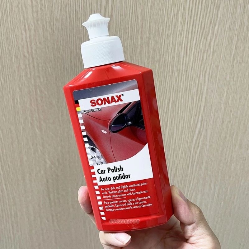 Đánh bóng, làm sáng bề mặt sơn xe ôtô Sonax Car polish 300100