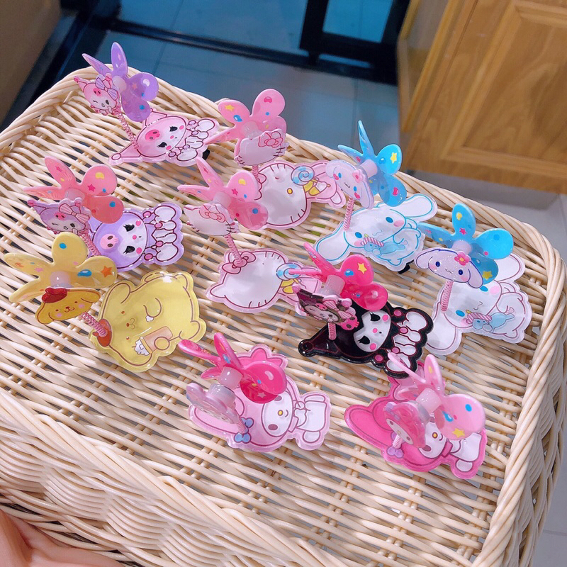 Kẹp tóc có chong chóng hoạt hình