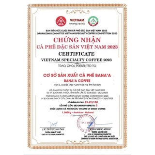 ( Gói lớn 500g) Cà phê Arabica và Robusta nguyên chất BanaA