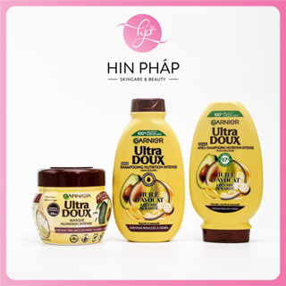 Dầu gội xả Garnier Ultra Doux tinh chất bơ Pháp
