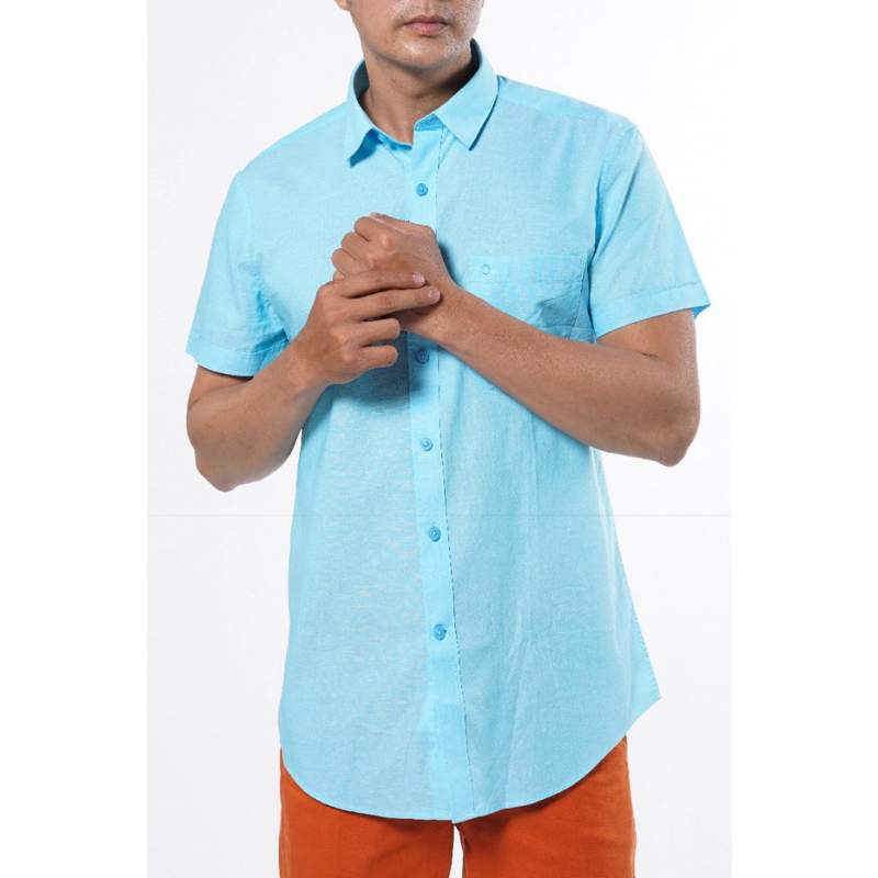 OWEN ngắn tay xanh Regular fit