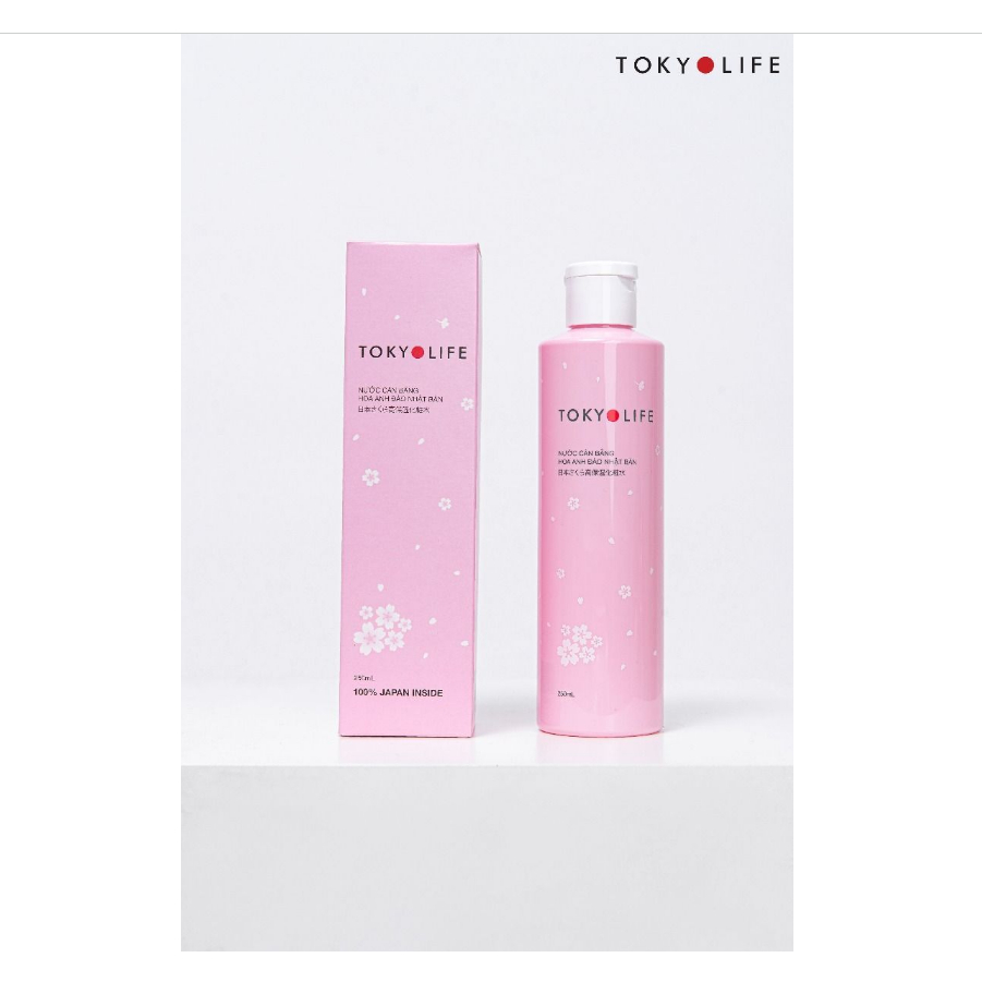 Nước cân bằng Hoa anh đào Nhật Bản Tokyolife 250ml