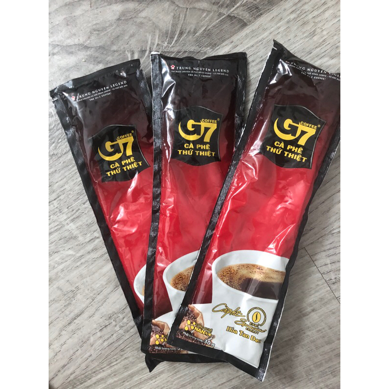 Cà phê hòa tan đen G7 gói lớn 30g
