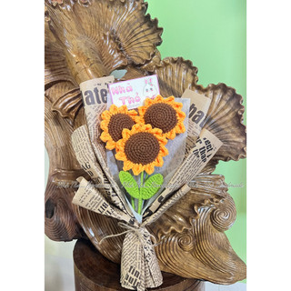 Bó hoa bằng len Handmade 🌼🌸🌷🌹🌻🌻