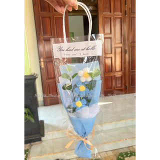 Bó hoa bằng len Handmade 🌼🌸🌷🌹🌻🌻
