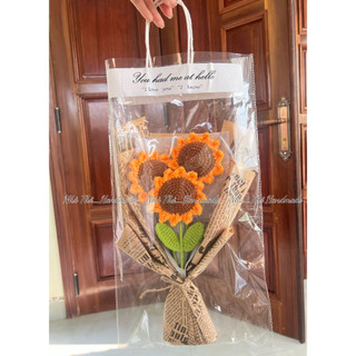 Bó hoa bằng len Handmade 🌼🌸🌷🌹🌻🌻