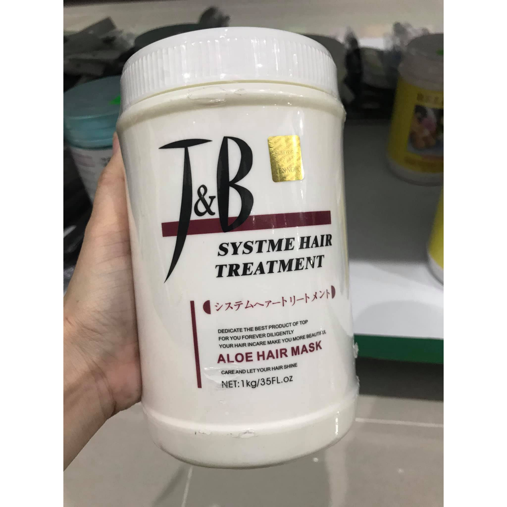 Hấp dầu ủ tóc mượt tóc J&B 1000ml