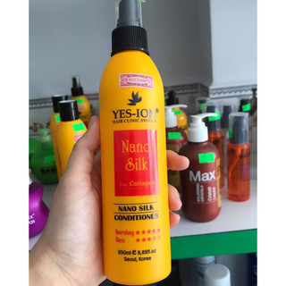 Xịt dưỡng chống nhiệt và chẻ ngọn tóc Yes-Ion 250ml