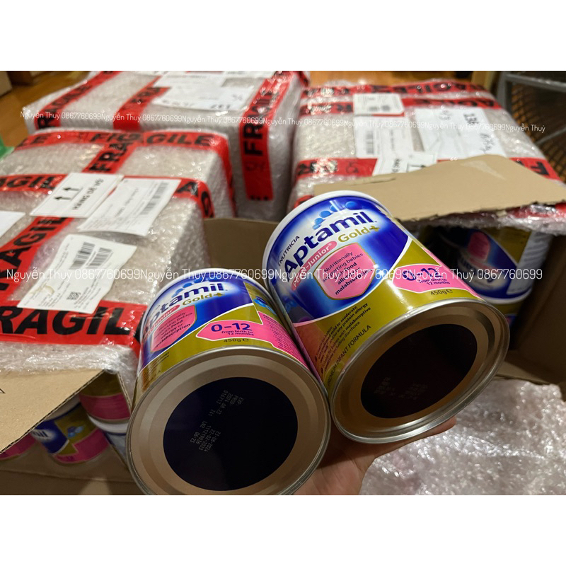 Sữa Aptamil Pepti Junior Gold Úc cho bé dị ứng đạm sữa bò 450g