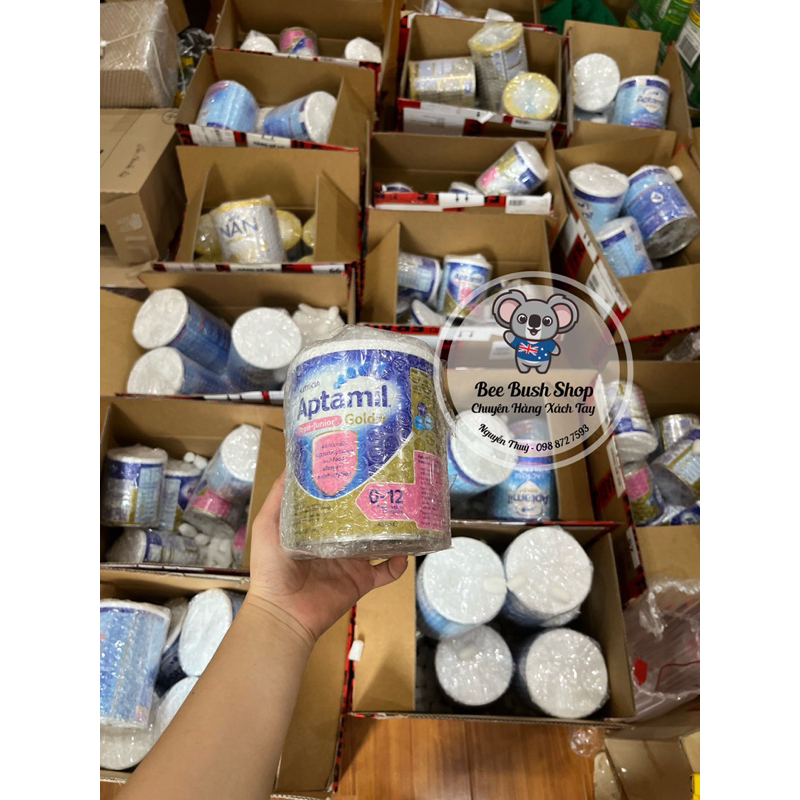 Sữa Aptamil Pepti Junior Gold Úc cho bé dị ứng đạm sữa bò 450g