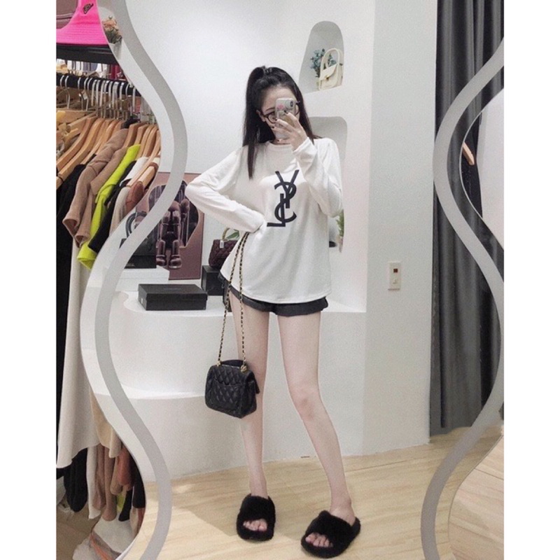 ÁO THUN TAY DÀI Y.S.L