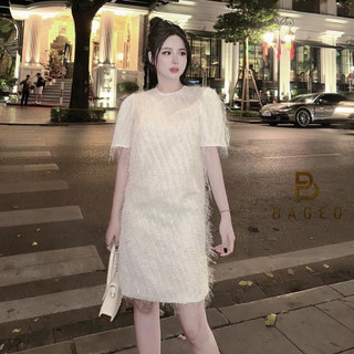 Sena4- váy liền dáng chữ a thiết kê bageo