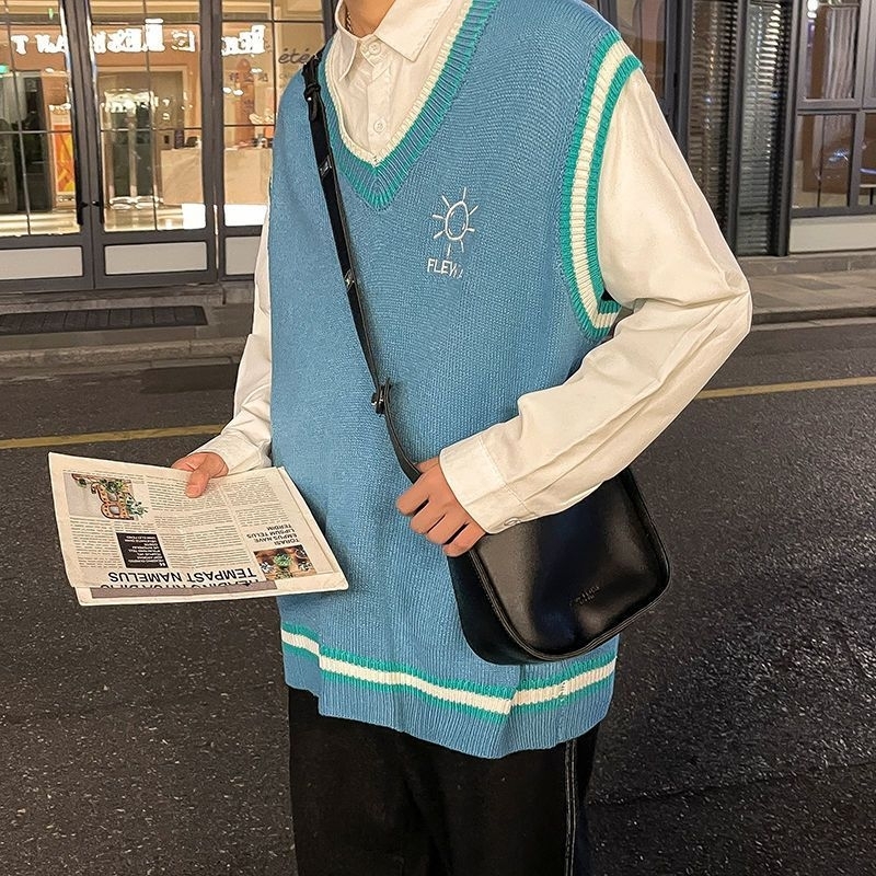 Áo gile Unisex, hoạ tiết mặt trời