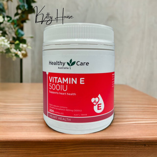 MẪU MỚI VITAMIN E HEALTHY CARE 500IU LỌ 200 VIÊN CHUẨN CHÍNH HÃNG