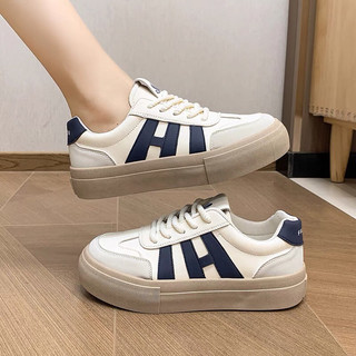 Giày nữ, giày sneaker nữ thể thao 2 vạch phối màu basic