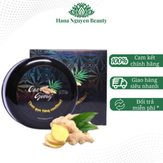 Kem tan mỡ bụng cao gừng Thiên Nhiên Việt 250gram cam kết chính hãng