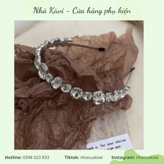 Băng đô đá pha lê nhân tạo