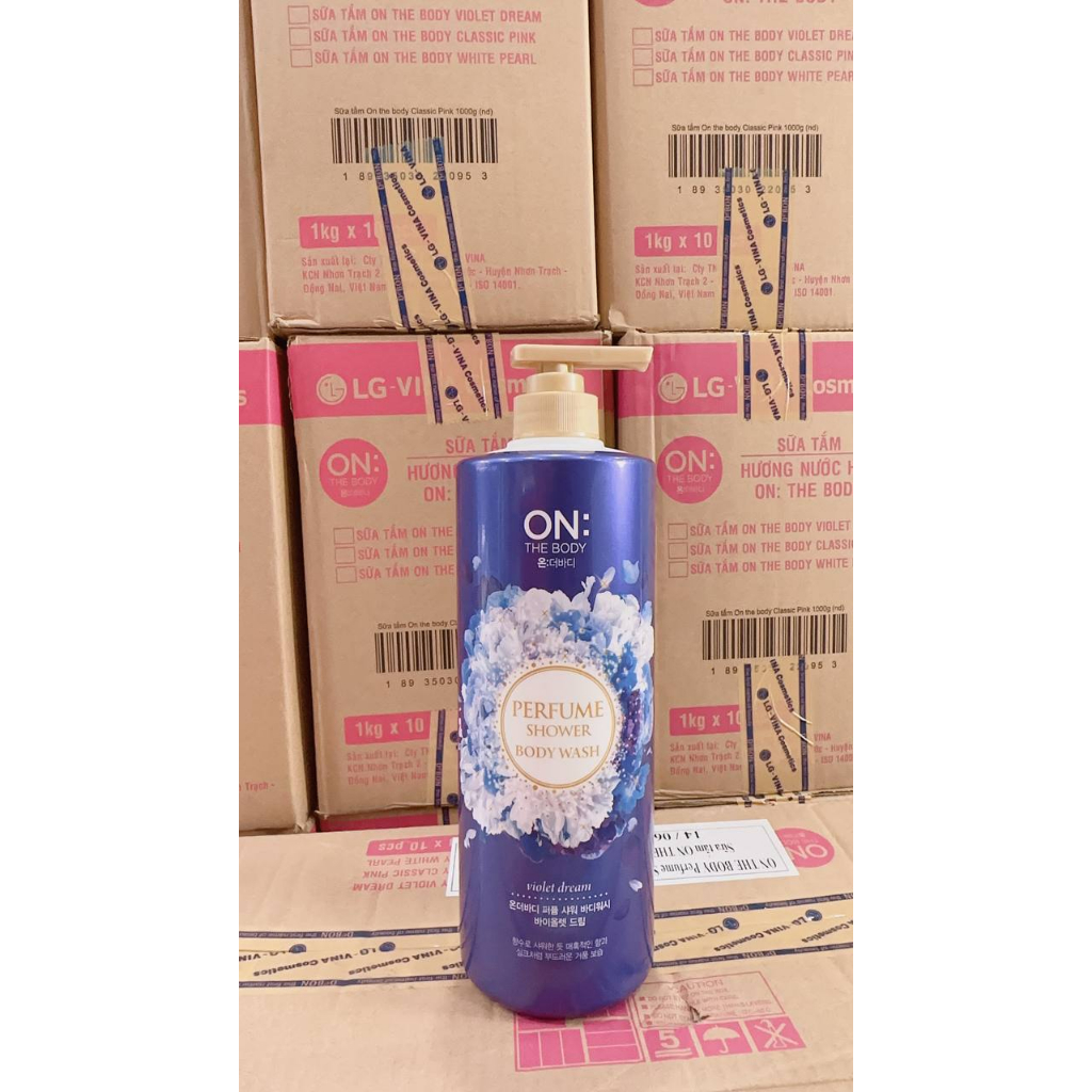 COMBO 2 CHAI Sữa tắm hương nước hoa On: The Body - Violet Dream 1000ML