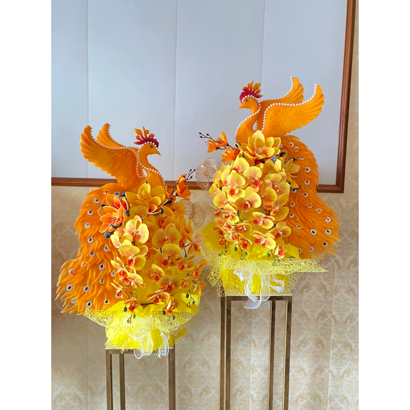 Set làm oản công phượng trang trí