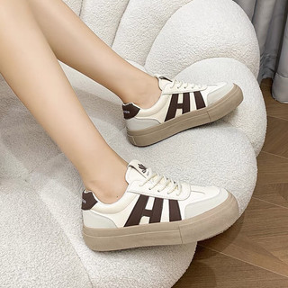 Giày nữ, giày sneaker nữ thể thao 2 vạch phối màu basic