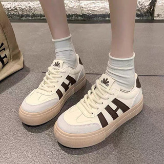 Giày nữ, giày sneaker nữ thể thao 2 vạch phối màu basic