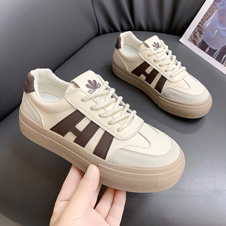 Giày nữ, giày sneaker nữ thể thao 2 vạch phối màu basic