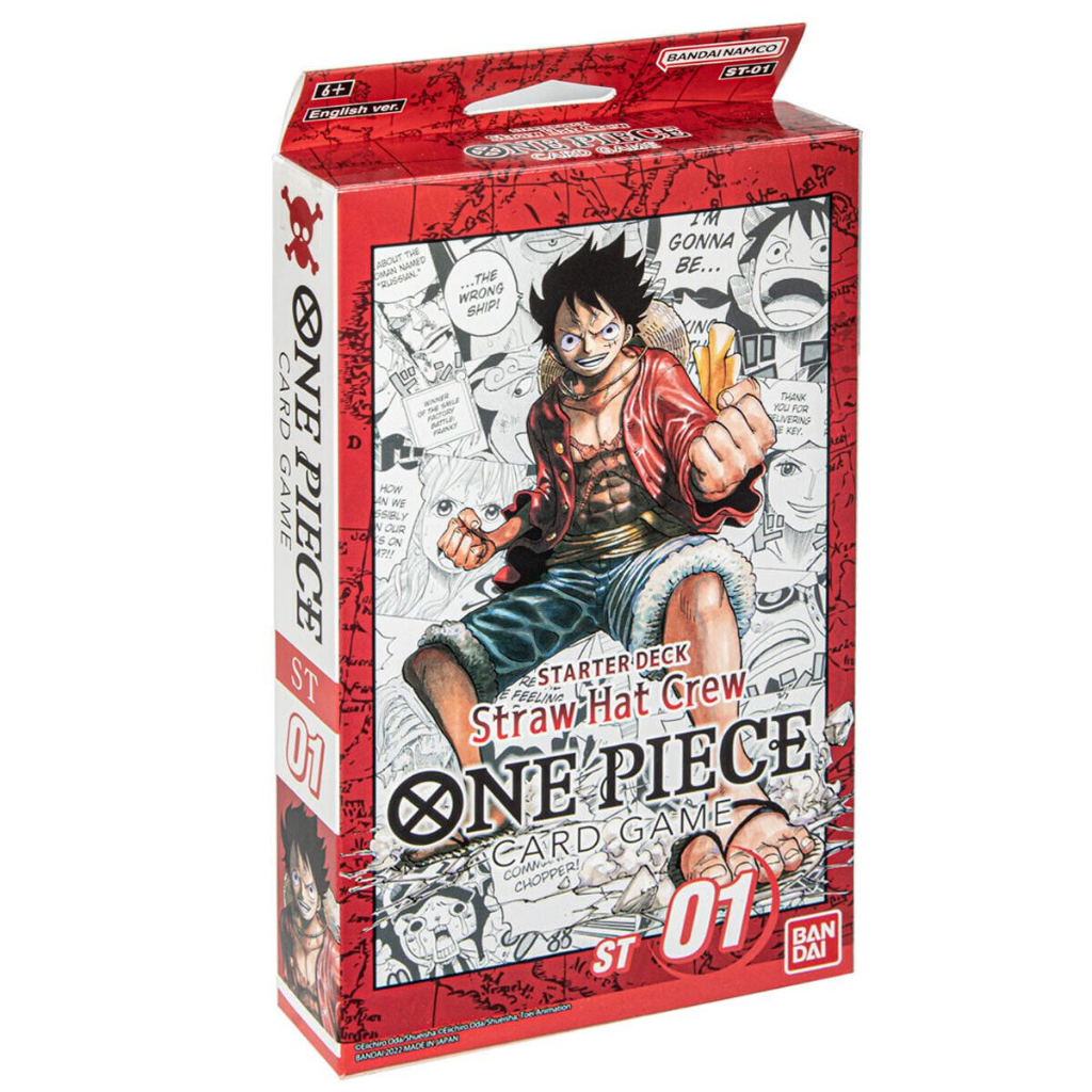 🌟CHÍNH HÃNG USA🌟 Bài Tiếng Anh One Piece Card Game Starter Deck Đủ Bộ Luffy Yamato Big Mom Kaido Full Seal