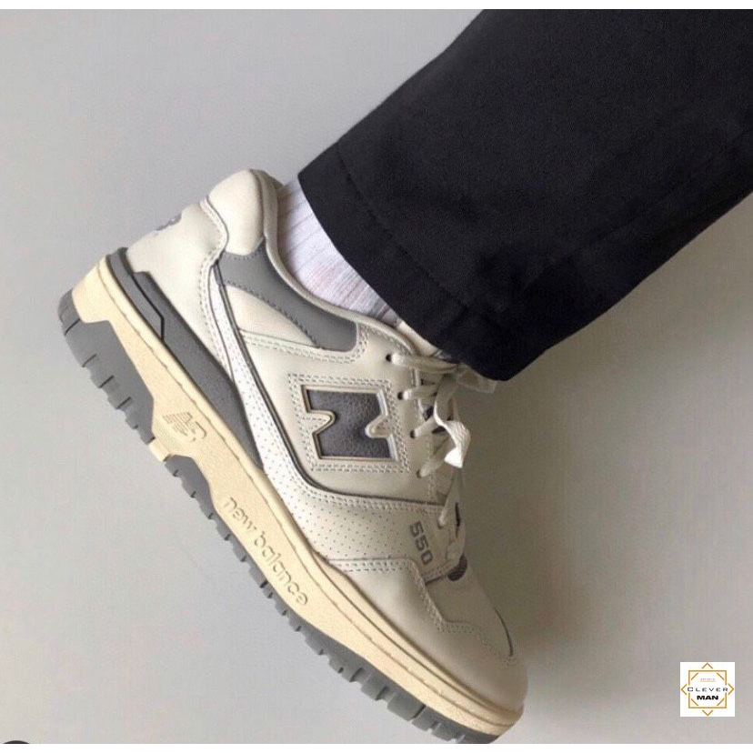 Giày Thể Thao New Balance 550 X Aimé Leon Dore - NB 550 Màu Vàng Xám Cực Phong Cách Năng Động Cho Cả Nam Và Nữ