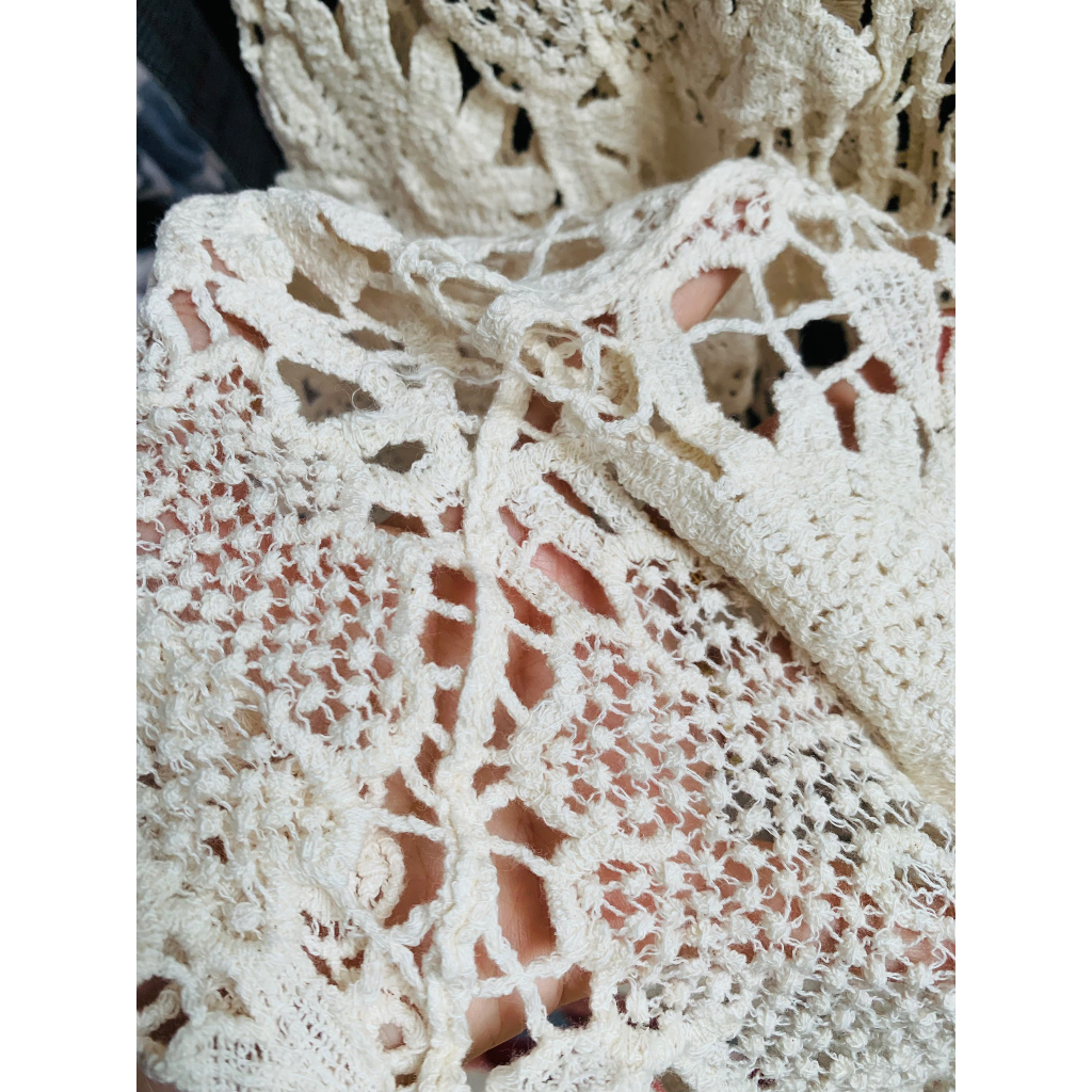 Aó ba lỗ ren cotton No Brand