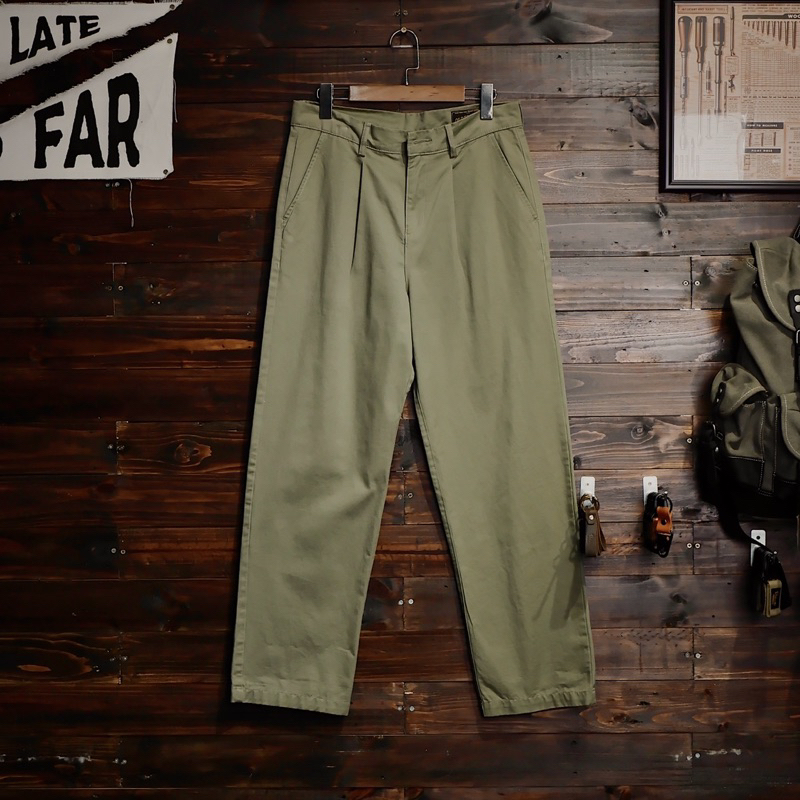 Quần Kaki Xếp li -  Olderister | dáng suông