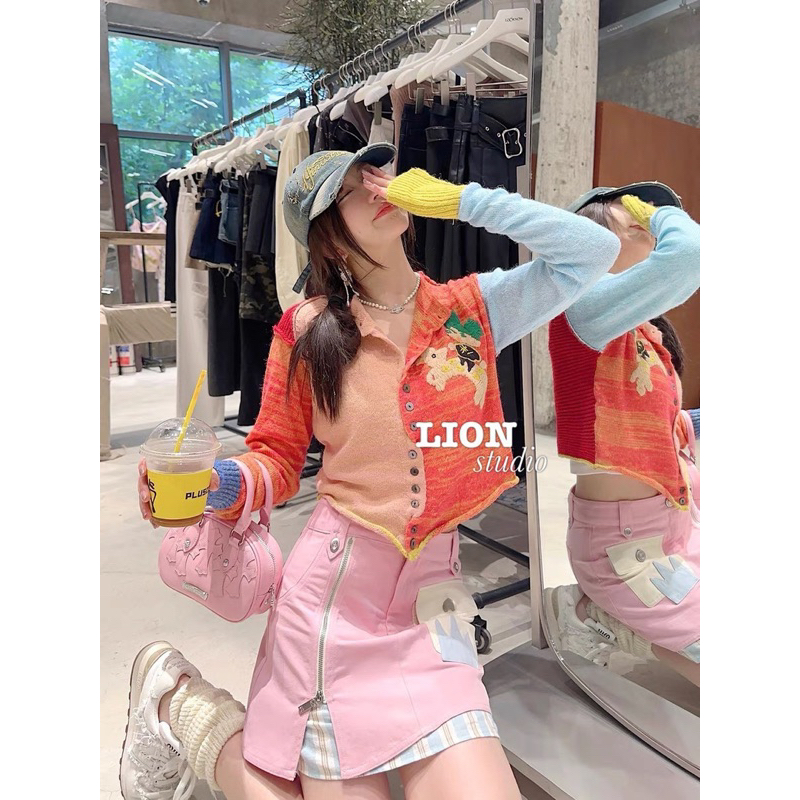 Áo len phối màu 13de marzo