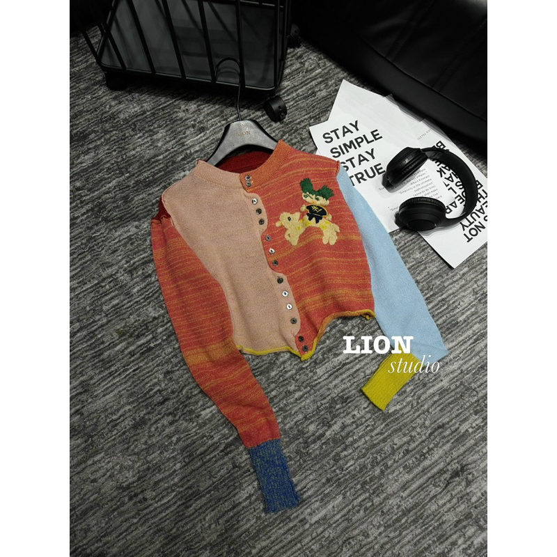 Áo len phối màu 13de marzo