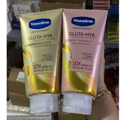 Sữa Dưỡng Thể Trắng Da Vaseline 10X GLUTA HYA OVERNIGHT 300ml