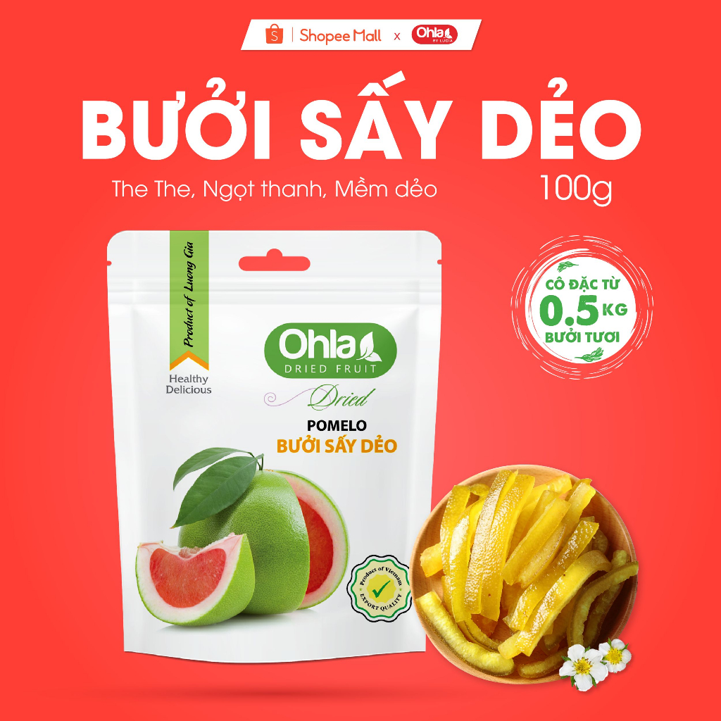 Bưởi sấy dẻo Ohla 100g