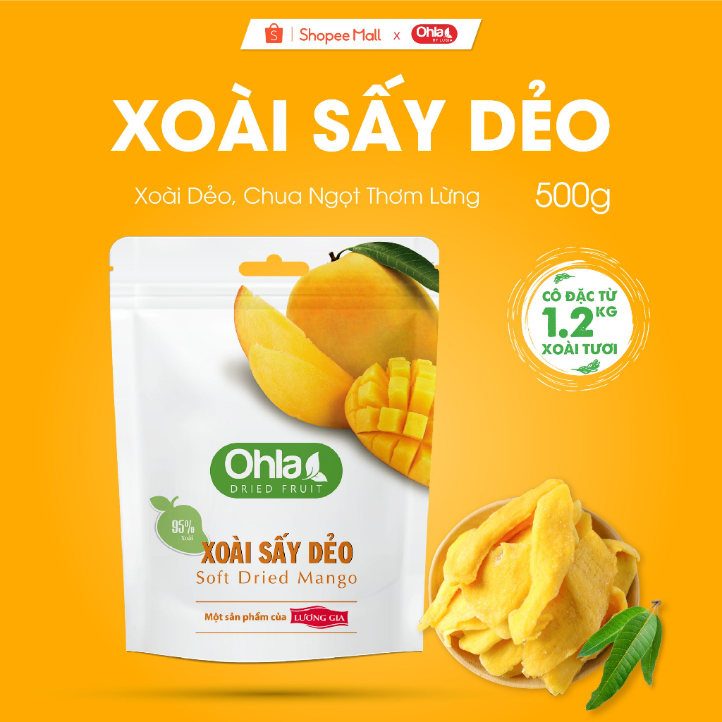 Xoài sấy dẻo Ohla 100g