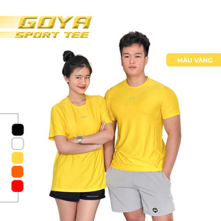 Áo chạy bộ Goya AGY01 năm 2024 màu vàng tươi