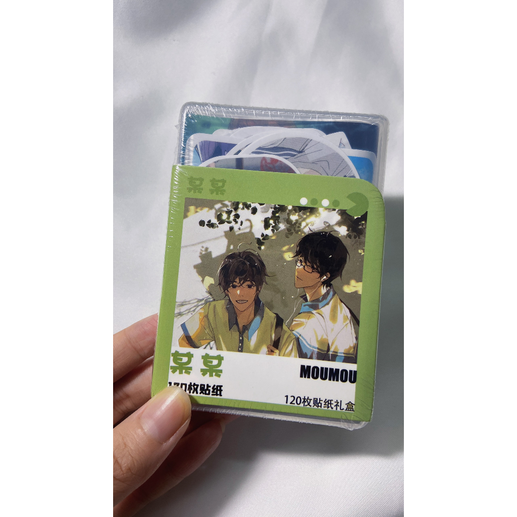 Ai đó / Mỗ Mỗ | Hộp nhựa 120 miếng hình dán Sticker