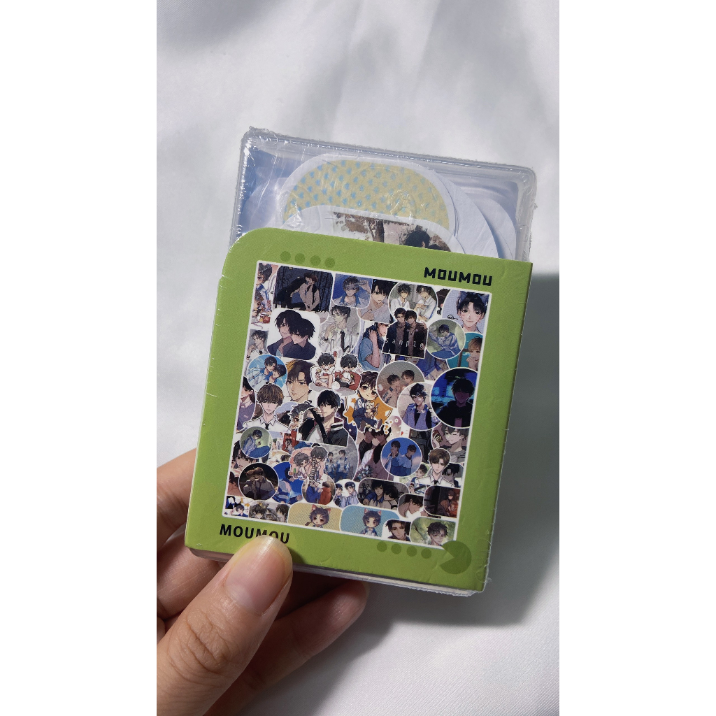 Ai đó / Mỗ Mỗ | Hộp nhựa 120 miếng hình dán Sticker