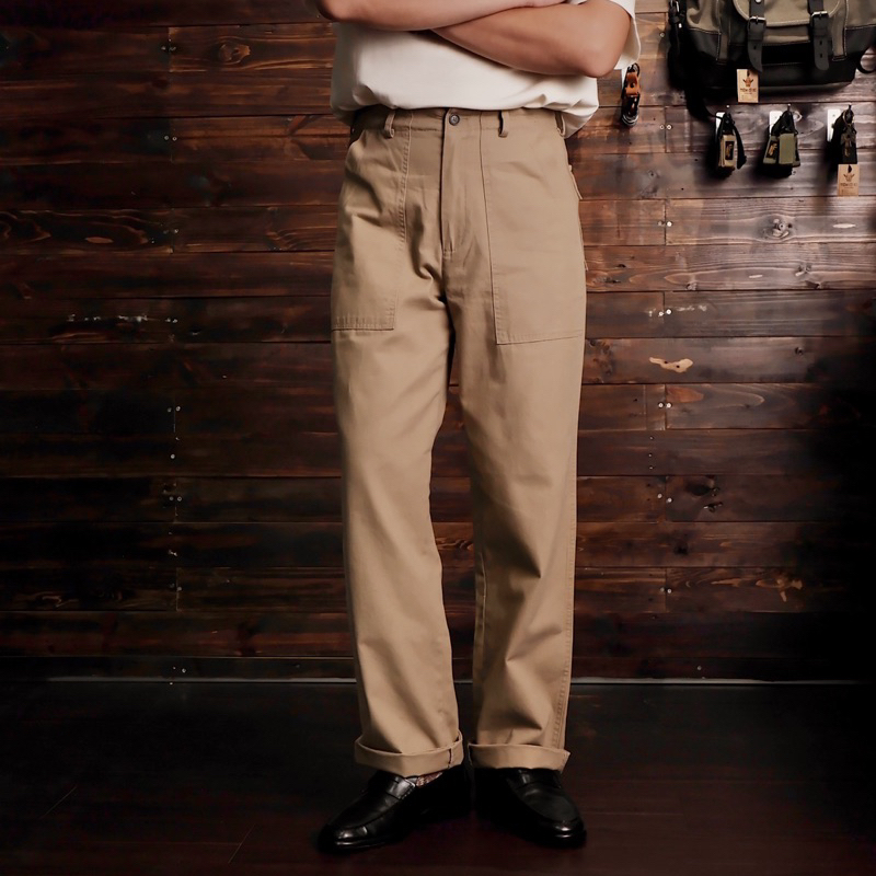 Quần Fatigue Lot.002 Olderister | dáng suông - vải kaki canvas