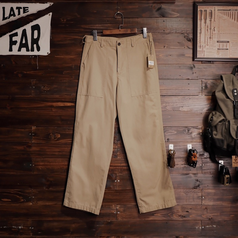 Quần Fatigue Lot.002 Olderister | dáng suông - vải kaki canvas