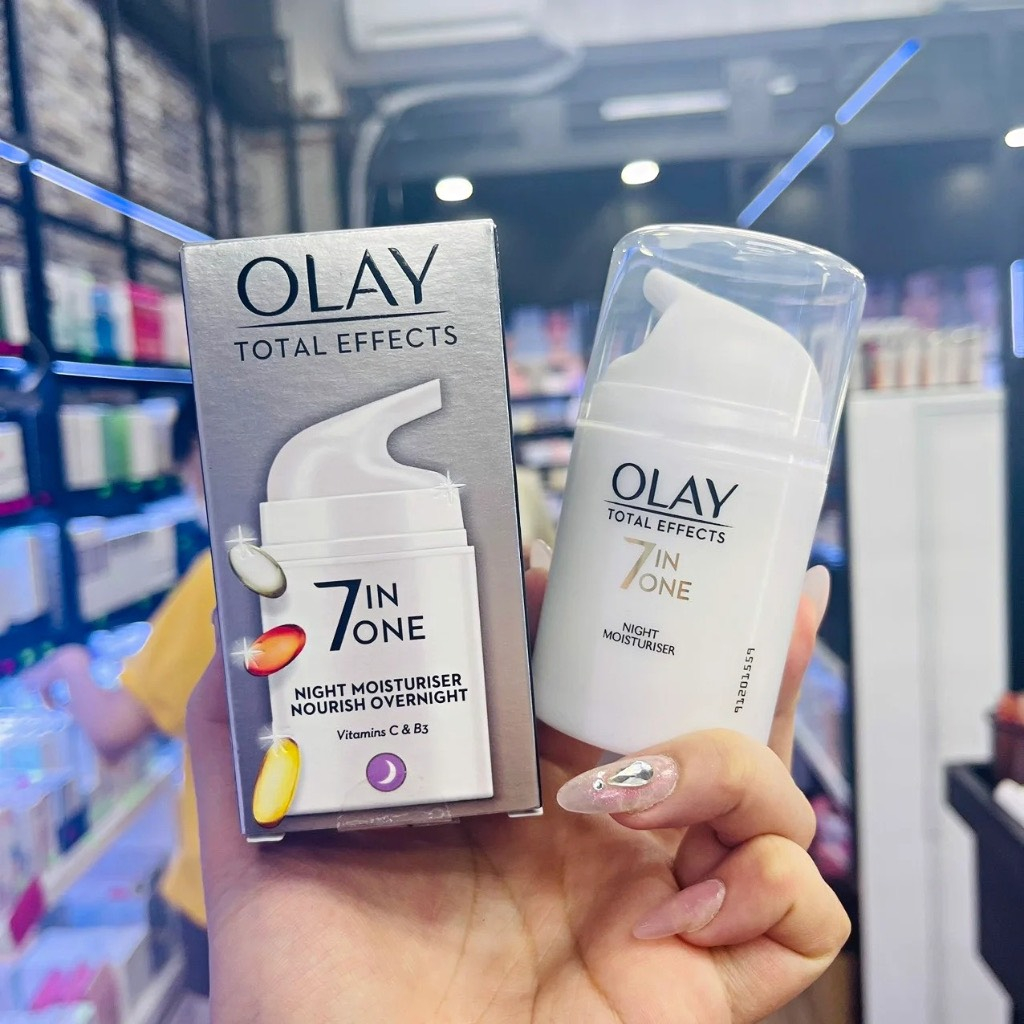 Kem Dưỡng Da Chống Lão Hóa OLAY Total Effects 7 in 1 Ngày & Đêm 50ml