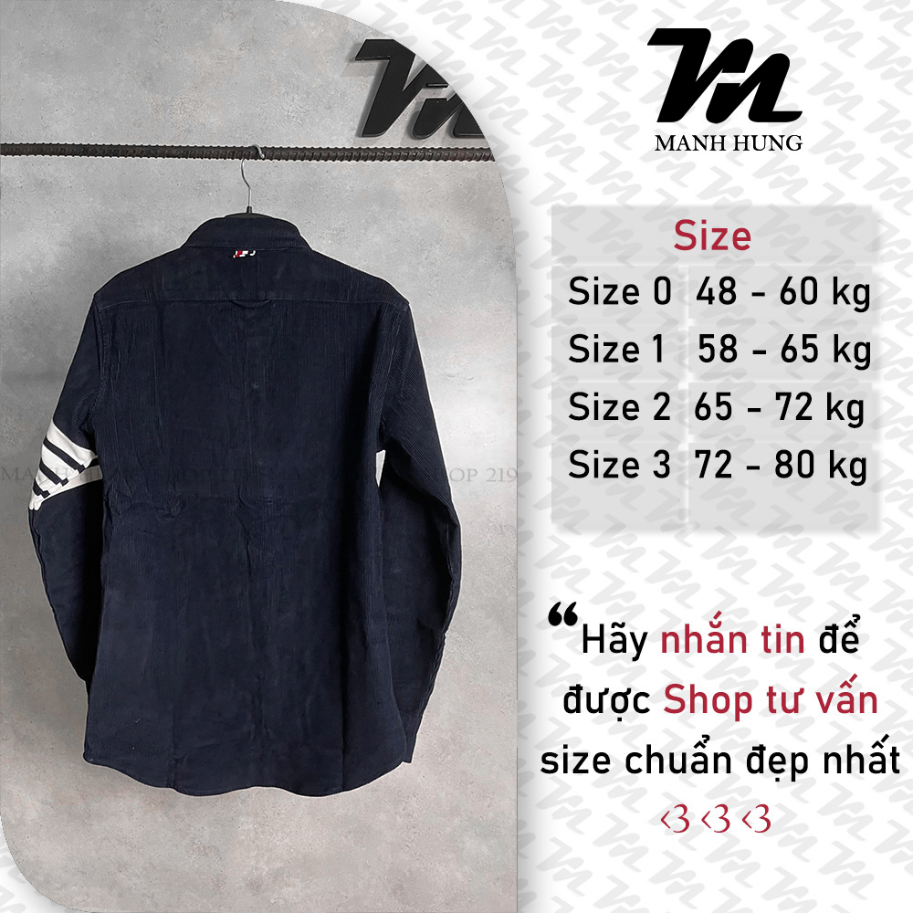 🏆  - Sơ Mi Thom - Sơ Mi Thom Chất Nhung Tăm Hottrend 2023 Hàng Cao Cấp Chuẩn Loại 1 Qc Mạnh Hùng Shop 219