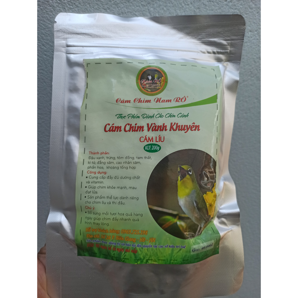 CÁM DƯỠNG VÀNH KHUYÊN NAM RÔ