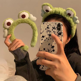 Bờm cài tóc hàn quốc, bờm con ếch cài tóc,bờm tóc con ếch đáng yêu, băng đô cài tóc cute