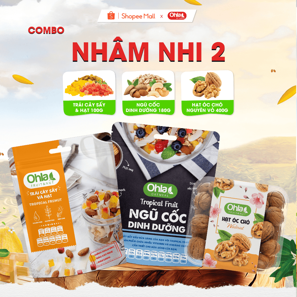 Combo Nhâm Nhi 2 Ohla