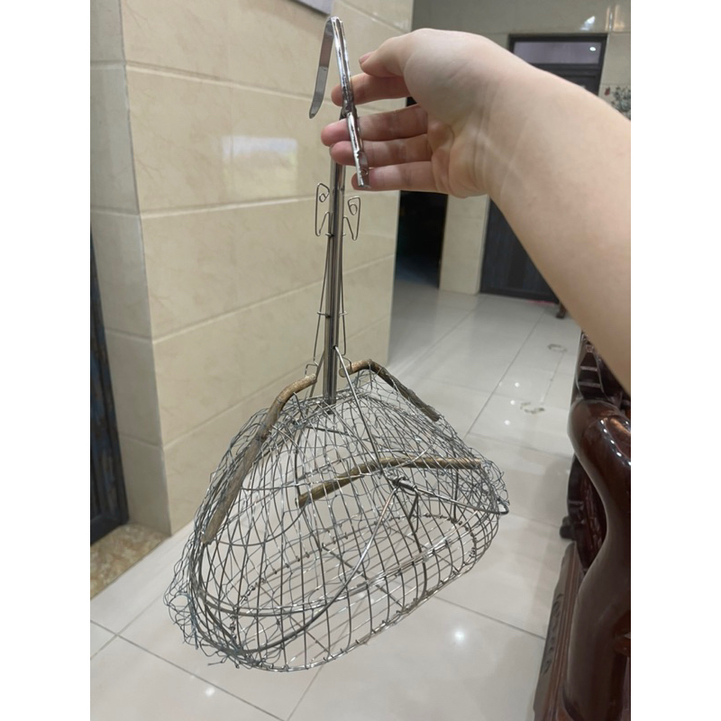 Bẫy khuyên trái đào chất liệu inox bền đẹp chắc chắn