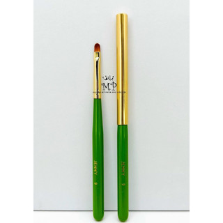 Cọ đắp gel - trải  gel cán gỗ xanh JENNY làm móng tay chân