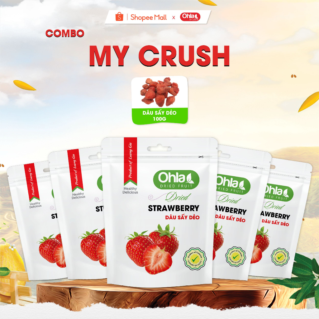 Combo My Crush Ohla_5 túi dâu