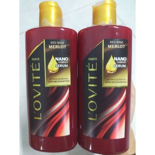 Dầu gội lovite serum Nano 180 ml